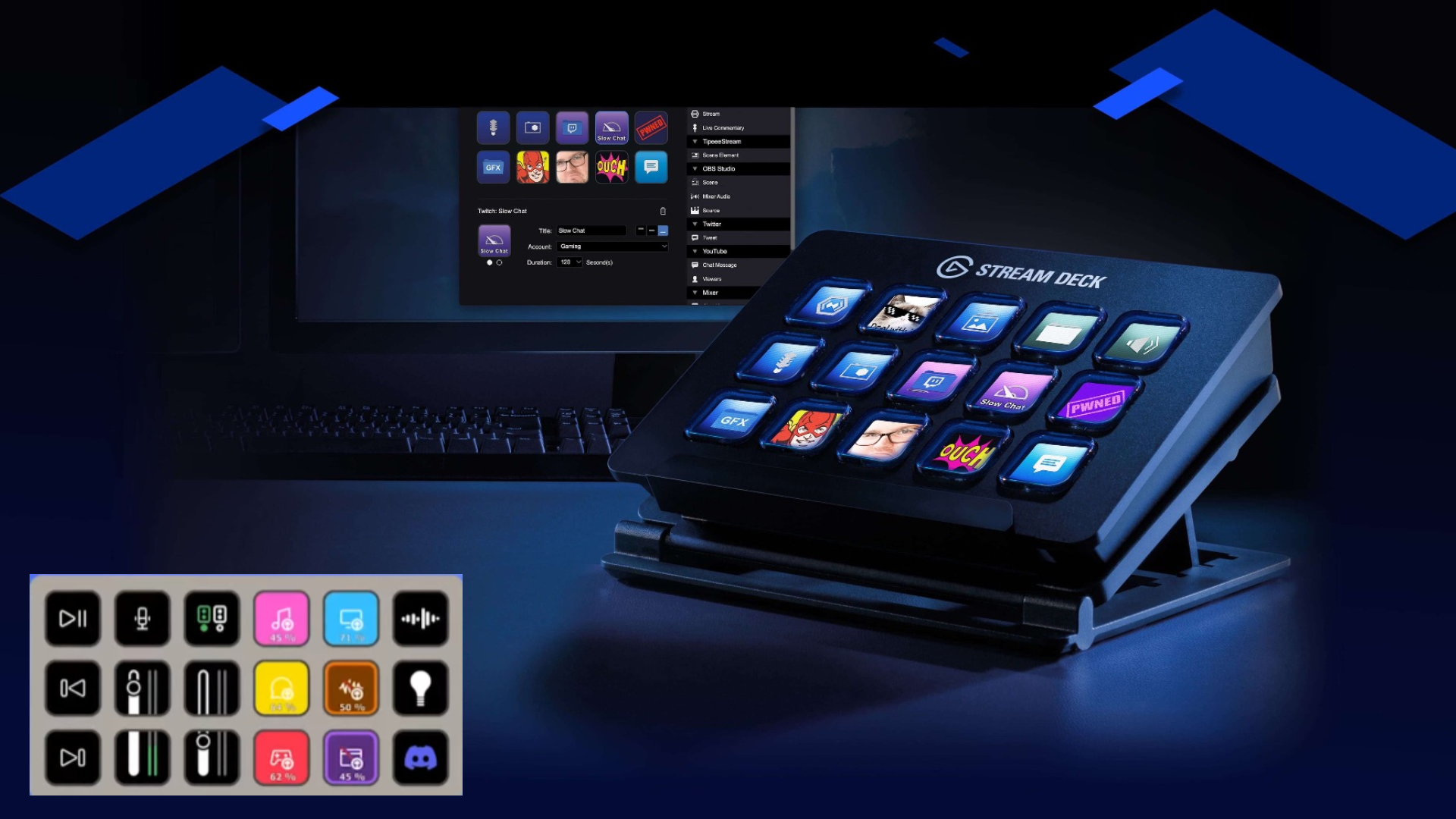 virtuális Stream Deck