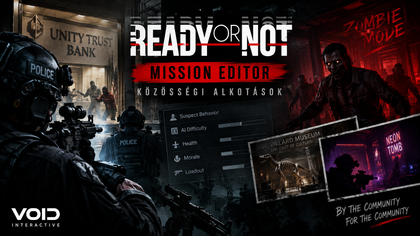 Ready or Not Mission Editor zombi